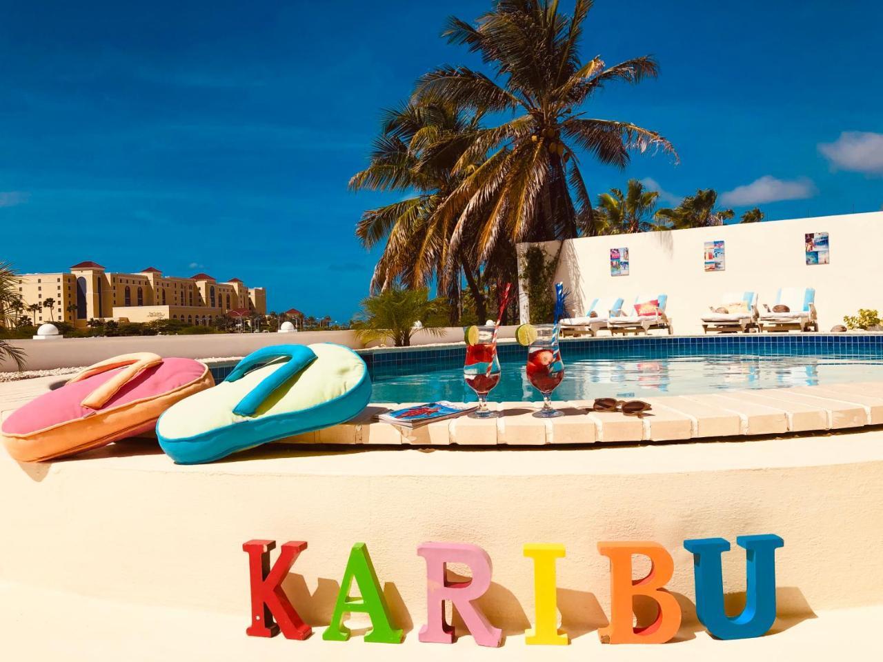 Karibu Aruba Boutique Hotel Palm Beach Exterior photo